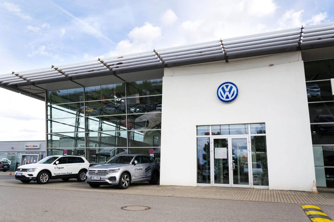 Une concession Volkswagen où l'on peut acheter une voiture au meilleur prix