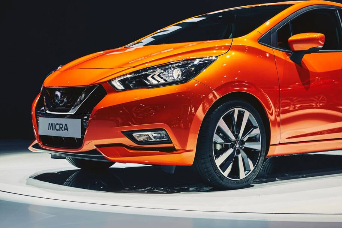 Une Nissan neuve en vente par un mandataire Nissan