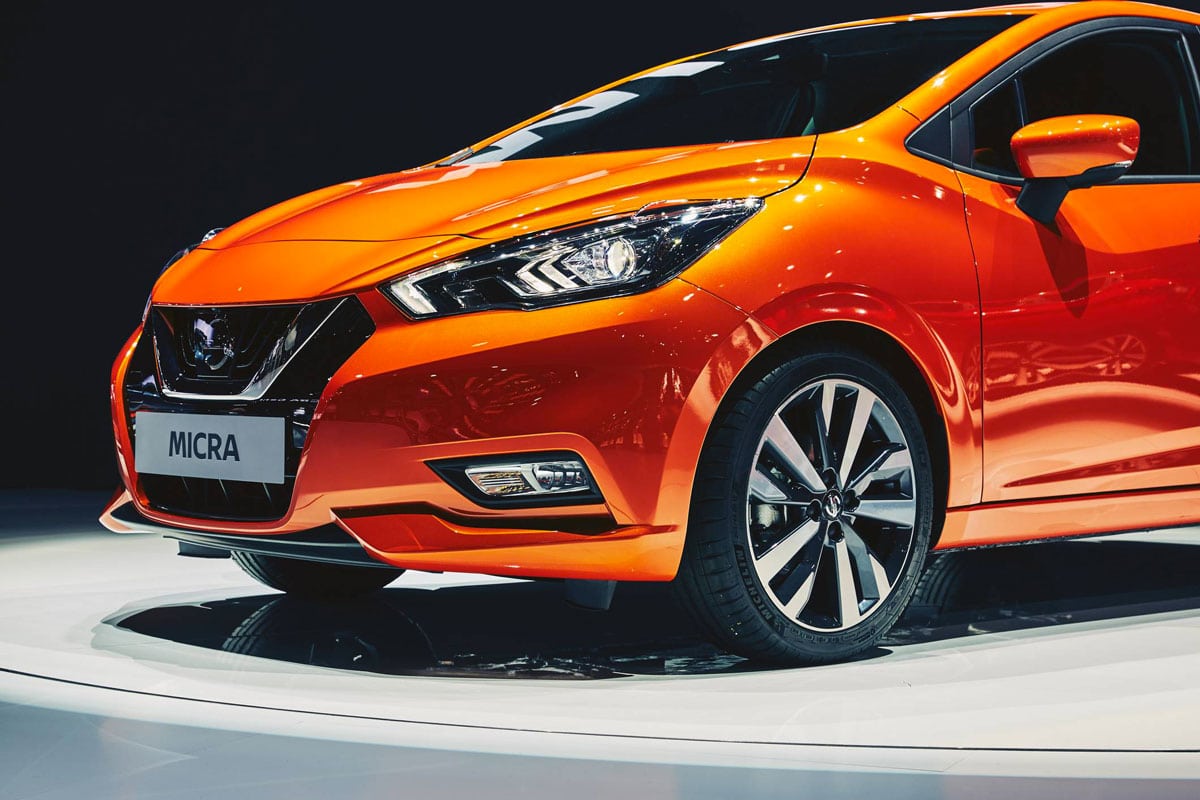 Une Nissan neuve en vente par un mandataire Nissan