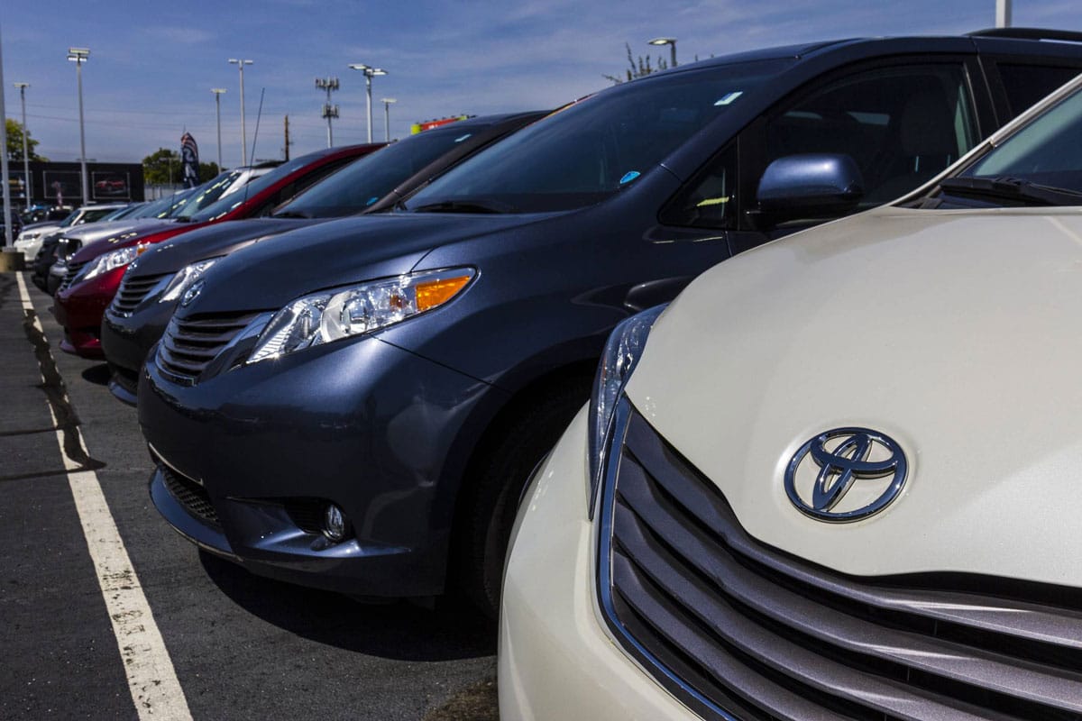 Les Toyota neuves en stock