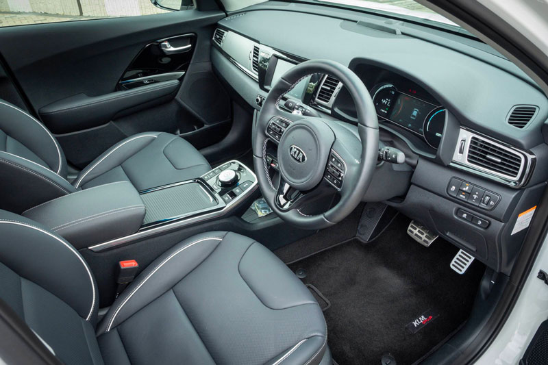 Intérieur d'une Kia Niro