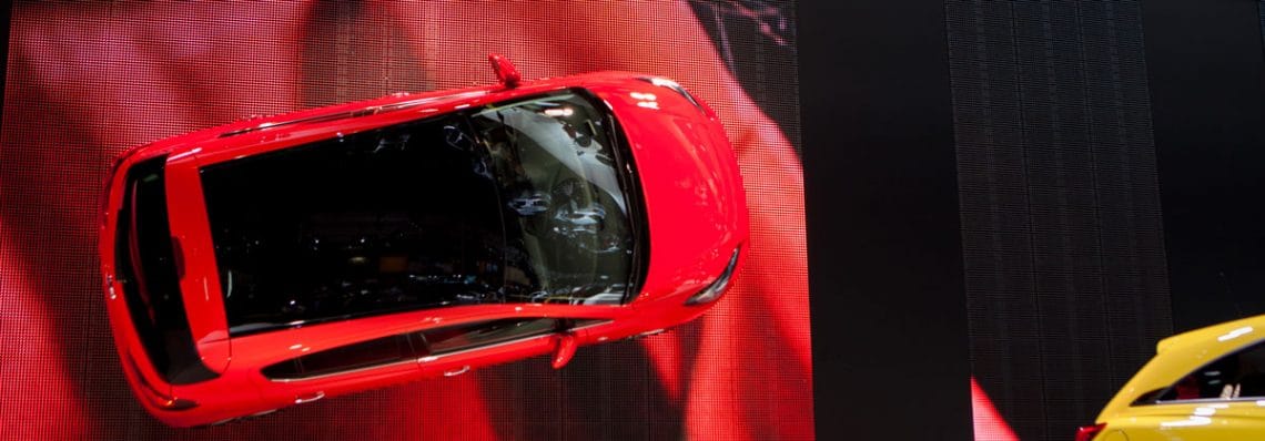 Le stand Opel