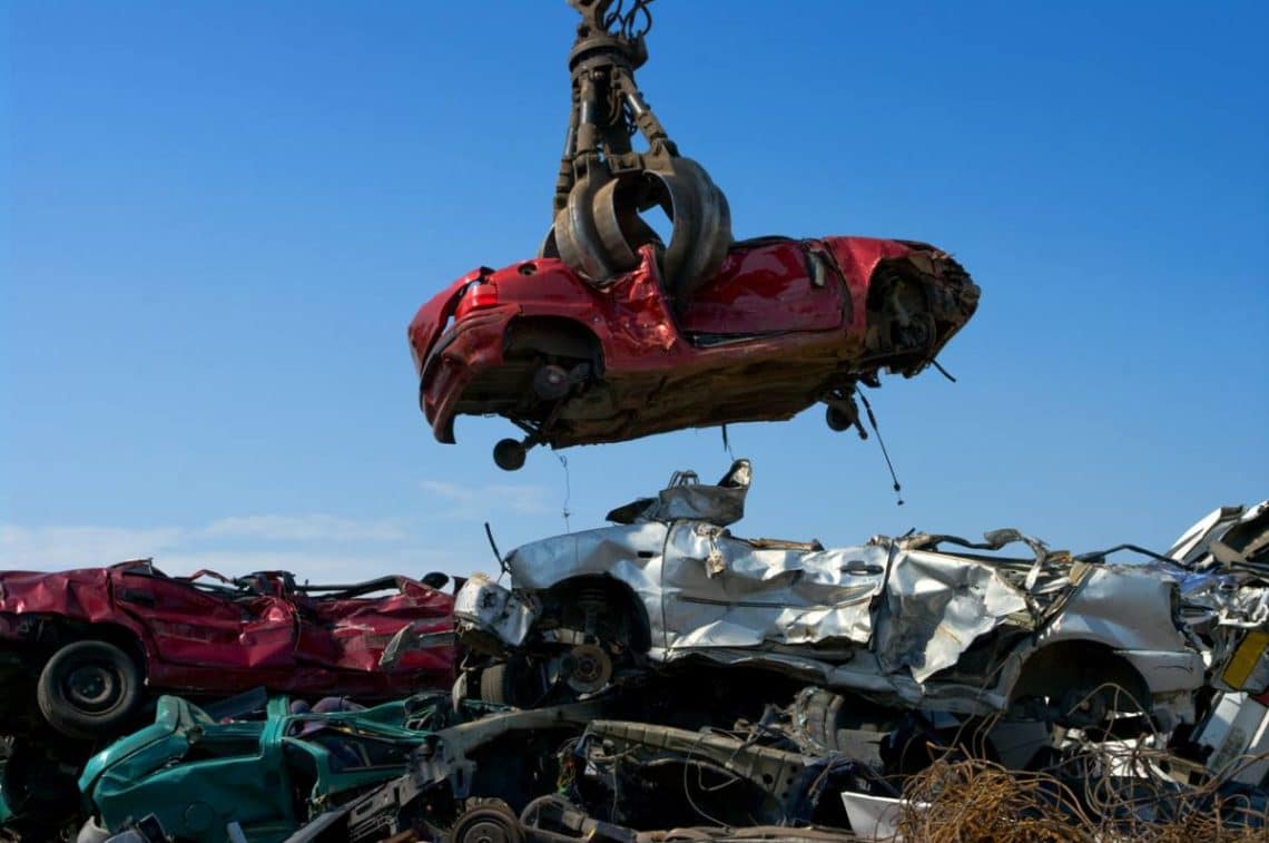 La destruction d'un véhicule