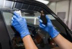 Le traitement céramique sur une voiture