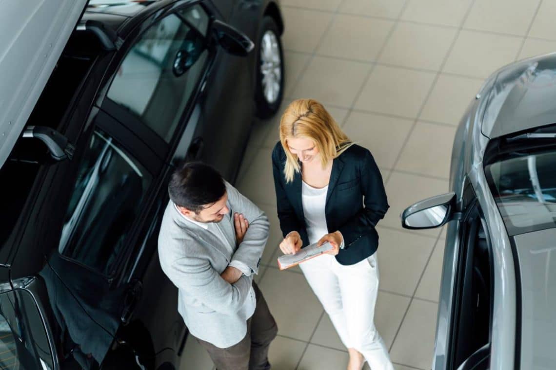 Une garantie proposée dans un centre automobile