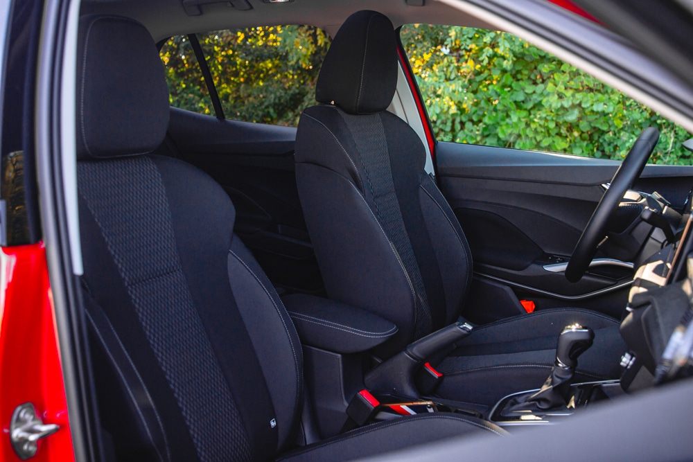 Intérieur de la Skoda Fabia