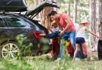 Une voiture familiale acheté d'occasion par une famille de 4 personnes